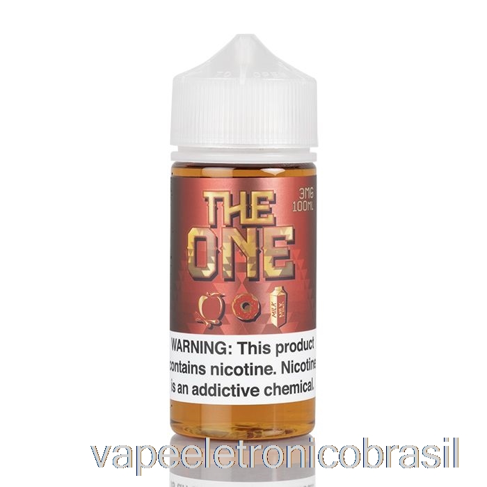 Vape Eletronico Maçã - The One E-liquid - Barba Vape Co - 100ml 3mg